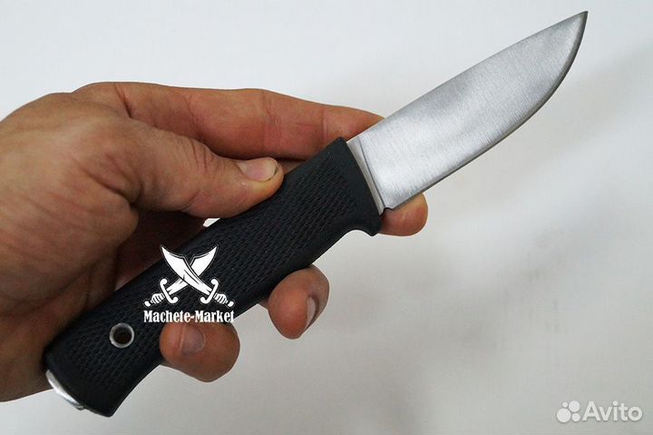 Нож туристический в пластиковых ножнах F1