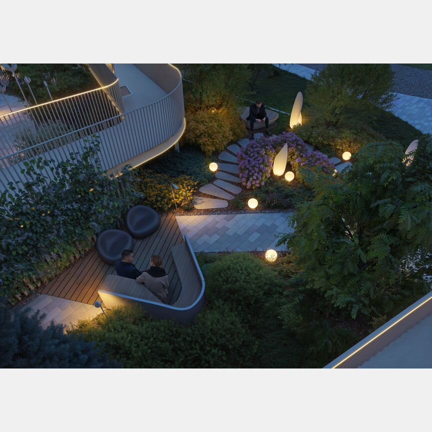 2-к. квартира, 76 м², 23/25 эт.