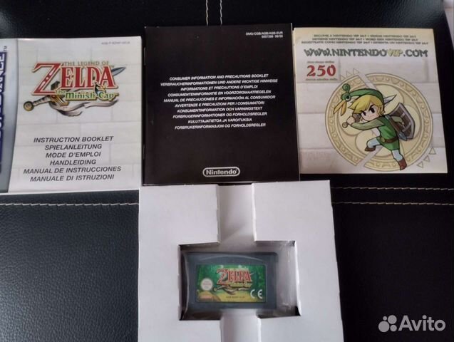 Zelda the minish cap GBA gameboy