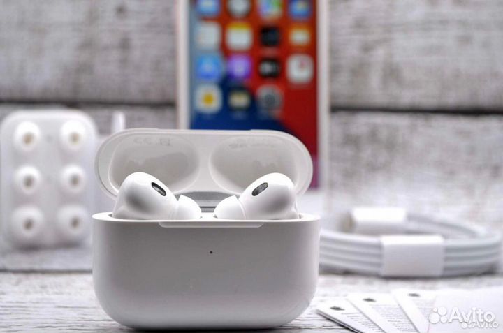 Airpods Pro 2 Premium с шумоподавлением