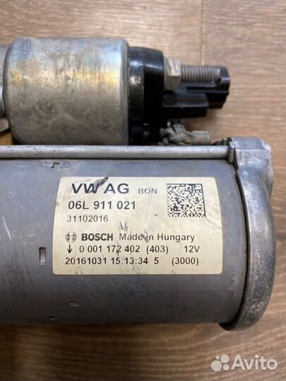 Стартер Audi A5 Coupe F5 cyrc 2016