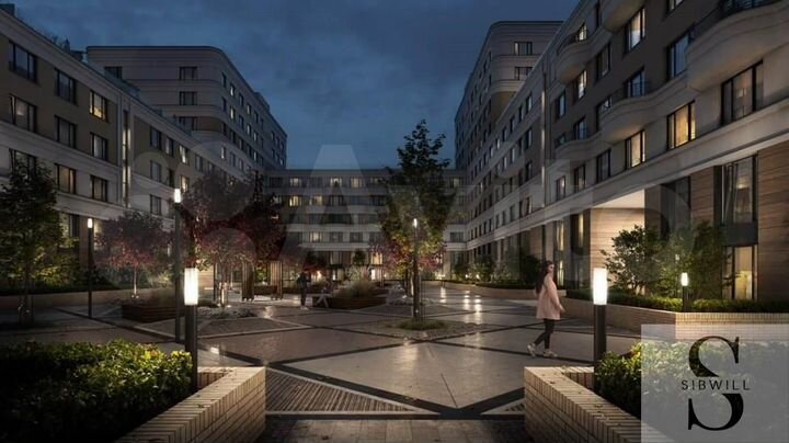 1-к. квартира, 79,2 м², 1/7 эт.