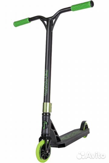 Самокат тт cadet black/green