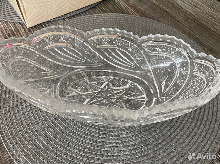 Ваза хрустальная СССР