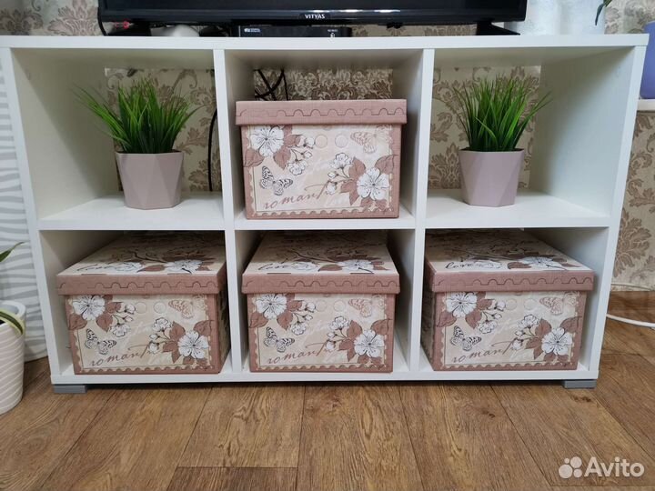 Интерьерные коробки для хранения вещей
