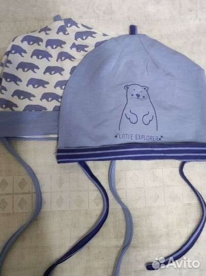 Шапочки/чепчики Lupilu новые