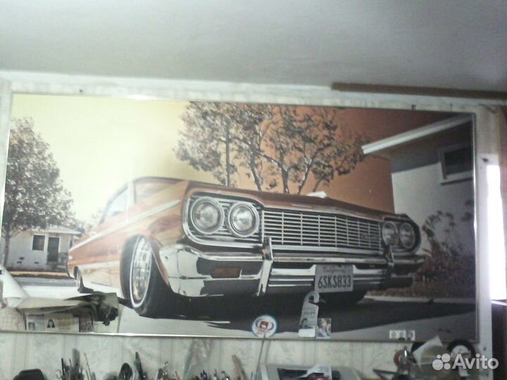 Картина Chevrolet el Camino 1.8*0.9 m