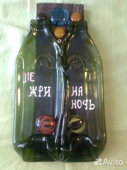 Картина из стекла кошка