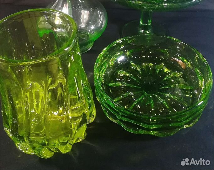 Зеленое стекло Лзхс СССР