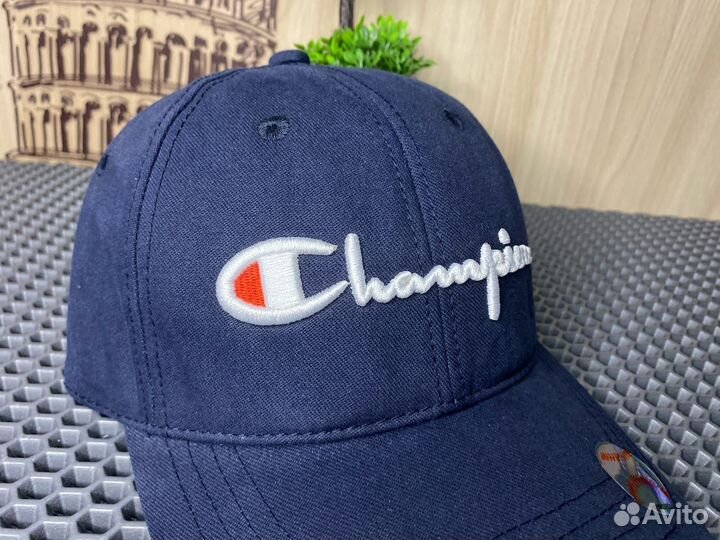 Кепка синяя Champion