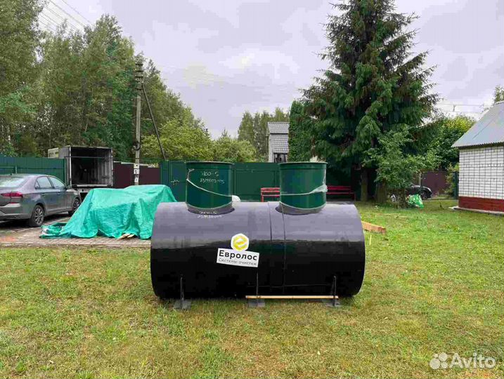 Станция очистки сточных вод Евролос био 4+Автономная канализация в частном доме