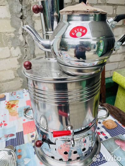 Самовар угольный Турция