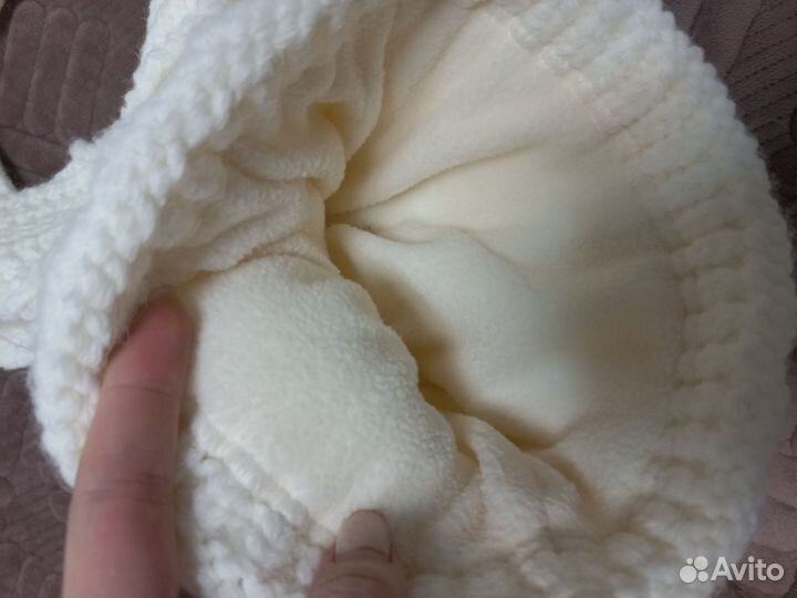 Шапка и снуд женские зимние