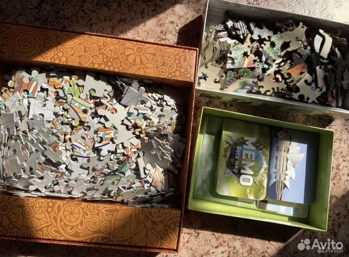 Пазлы, раскраски, настольная игра