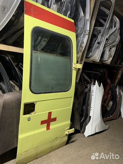 Задняя дверь правая fiat ducato 244