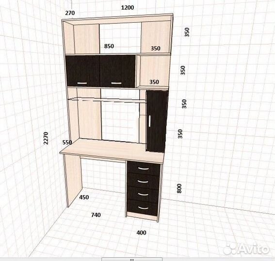 Компьютерный стол