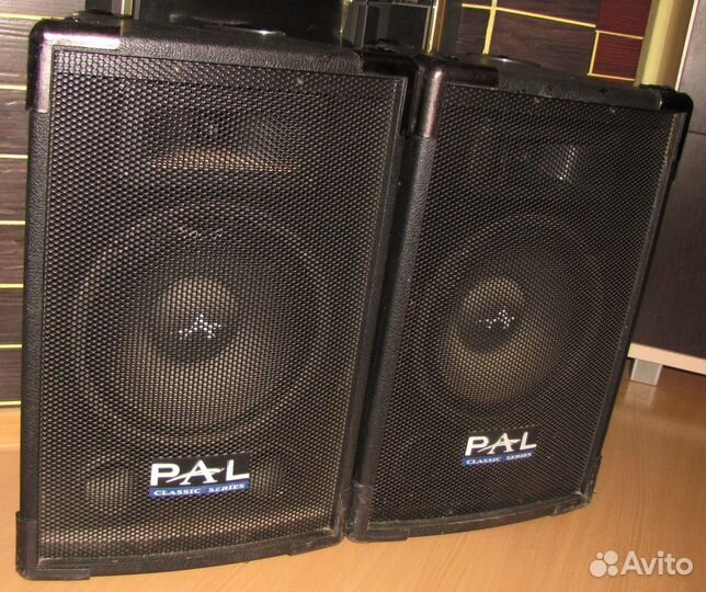 Колонки PAL 480W 2шт U-1 Pro Акустика D10