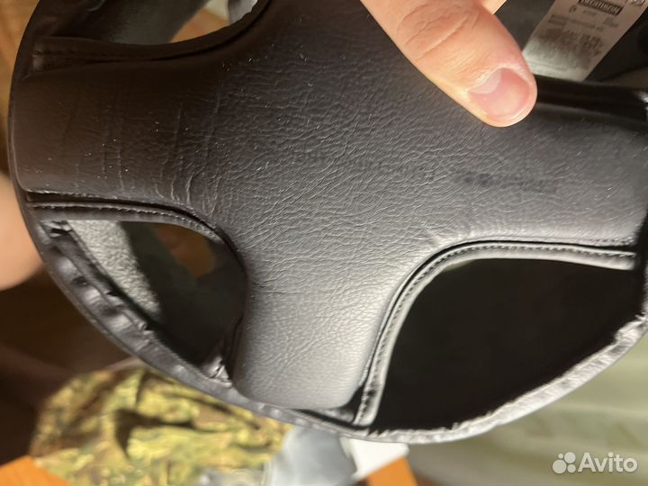 Боксерский шлем Decathlon outshock headgear 900