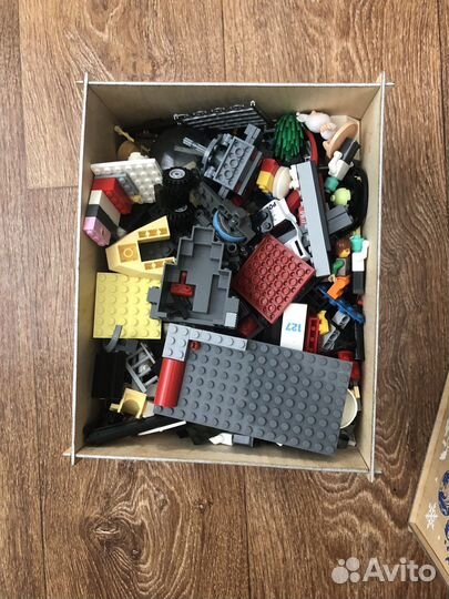 Коробка lego расыпью