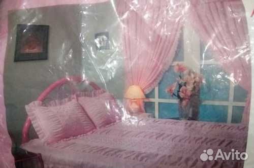 Комплект Покрывало Наволочки Шторы Ламбрекен Завяз