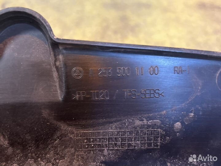 Воздухозаборник дефлектор Мерседес w253 x253