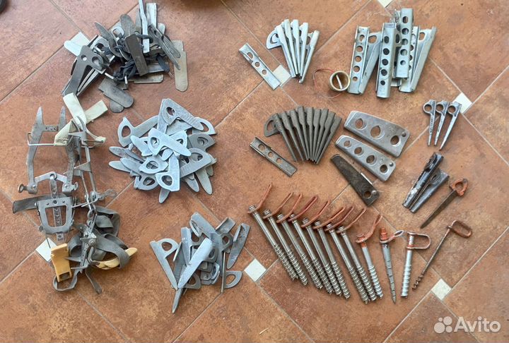 Скальные ледовые крюки ледобуры скалолазанье