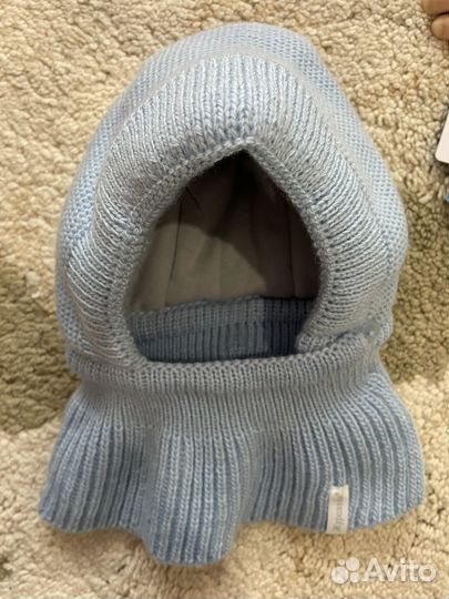 Шапка шлем для новорожденных