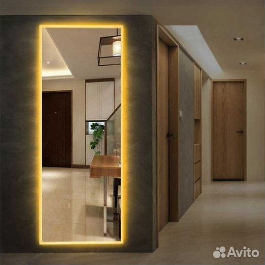 Зеркало с подсветкой в полный рост