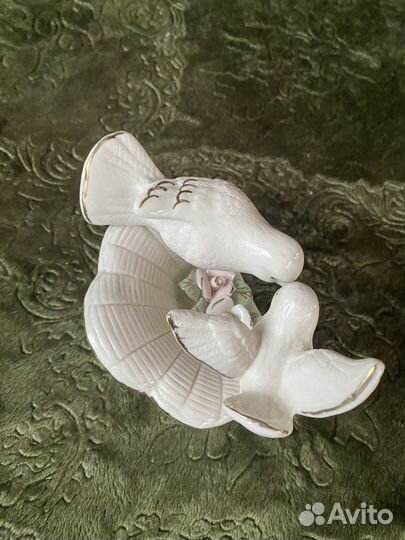 Статуэтка Голуби целуются винтаж