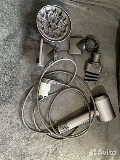 Фен Dyson Supersonic HD07, никель/медь