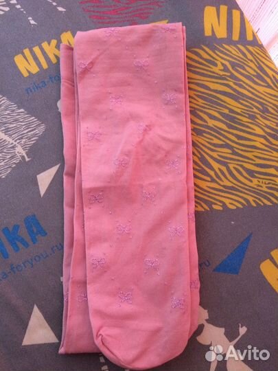 Колготки новые на девочку 7-12 лет