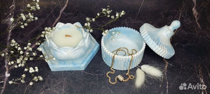 Контейнерные свечи ручной работы