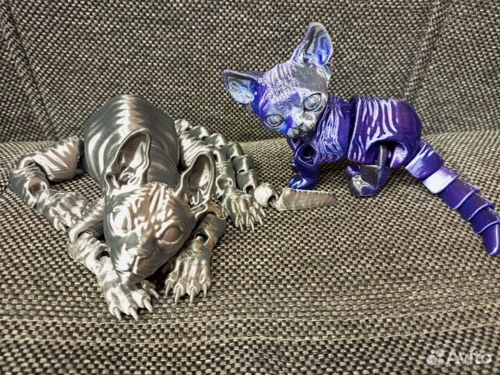 Котик сфинкс серебристый