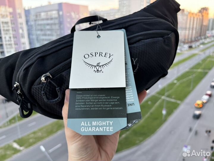 Сумка Osprey поясная (небольшой брак)