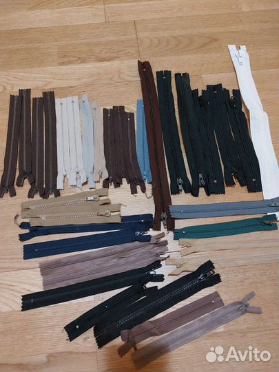 Молнии разные 35 шт