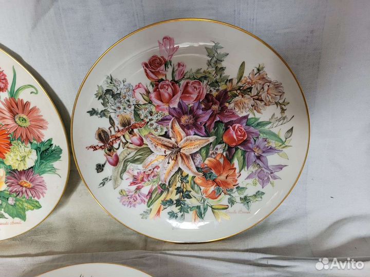 Тарелки настенные коллекционные Германия 3 шт