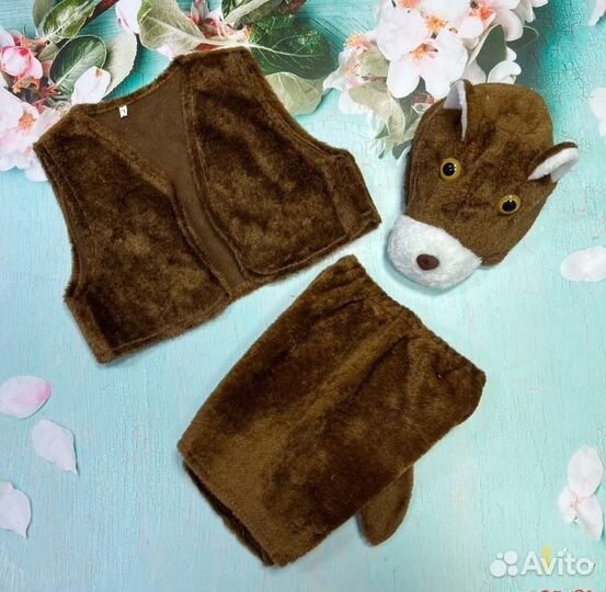 Детский новогодний костюмчик - мишутка