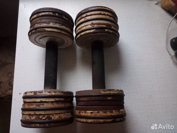 Гантели разборные СССР