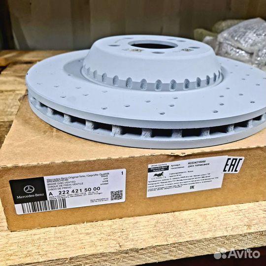 Диск тормозной передний W222 A2224215000