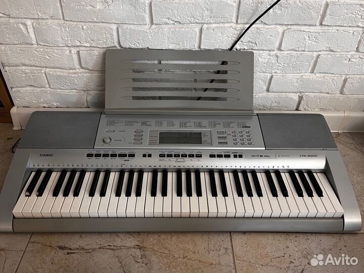 Синтезатор casio ctk 4000
