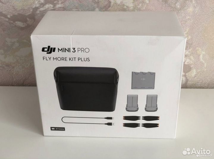 Dji mini 3 pro + fly more kit plus + аксессуары