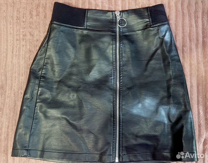 Юбка экокожа Gloria Jeans