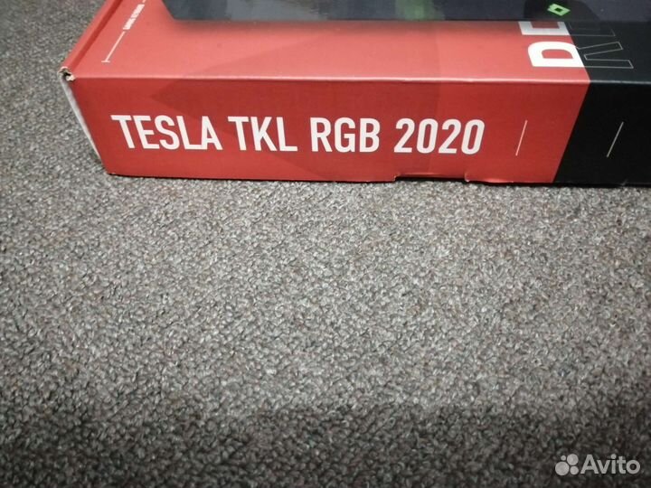 Игровая клавиатура с подсветкой tesla TKL RGB