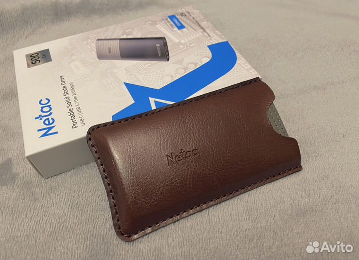 Внешний жесткий диск ssd Netac Z9, 500 Гб, Новый