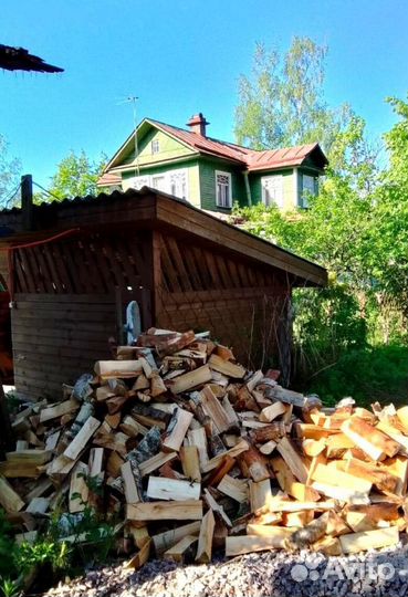 Дрова сухие колотые с доставкой