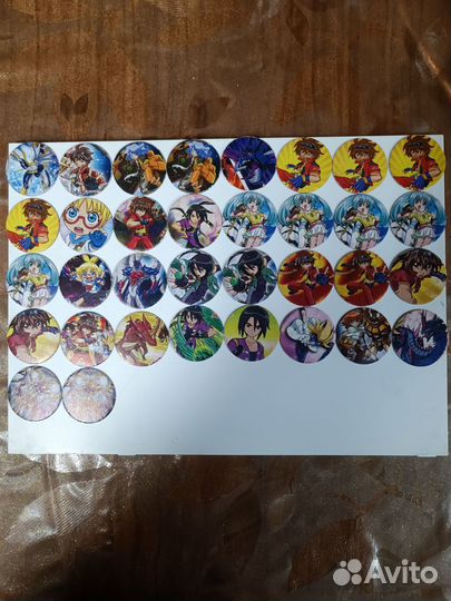 Фишки сотки bakugan