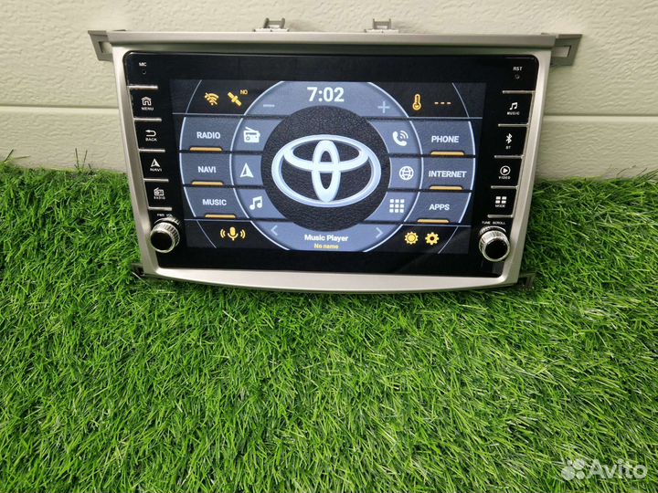 Магнитола Андроид Тайота Лэнд Крузер 100 10дюймов
