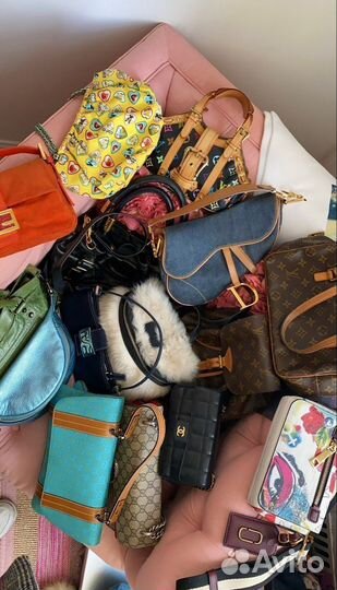 Louis vuitton мини-сумка / vintage style