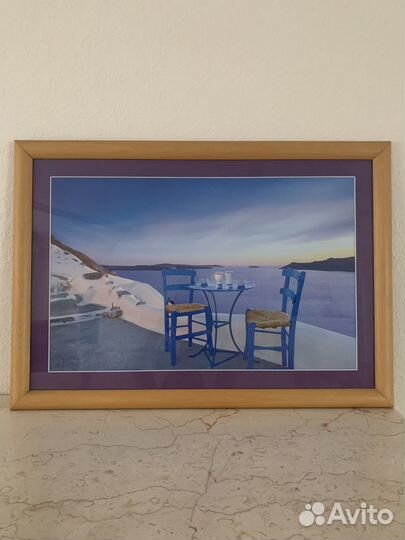 Картина кофе на море