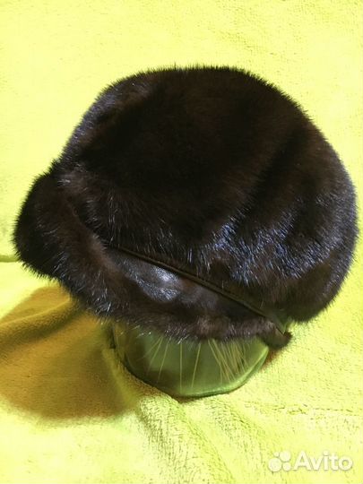 Шапка из меха норки